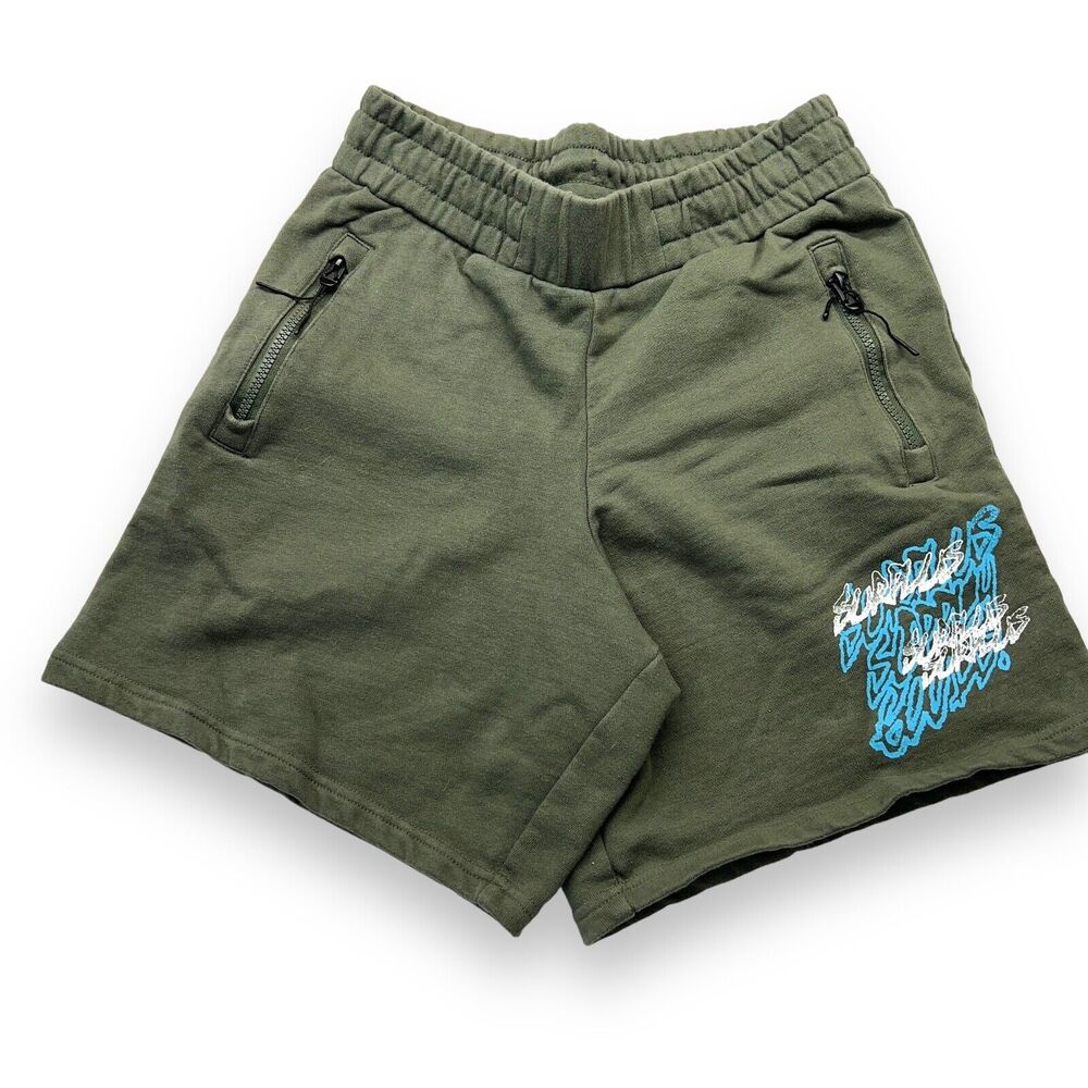 Superdry Forrest Green Cotton Sweat Shorts Women's XS/S